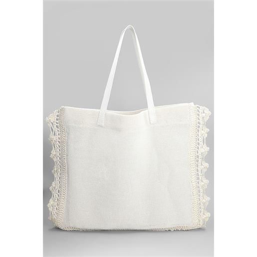JW Anderson tote crochet in nylon beige
