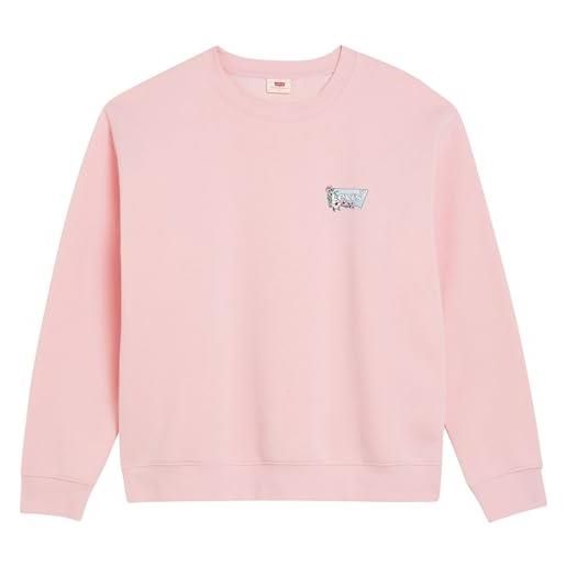 Levi's gr everyday maglia di tuta, crew coloring book f, m donna