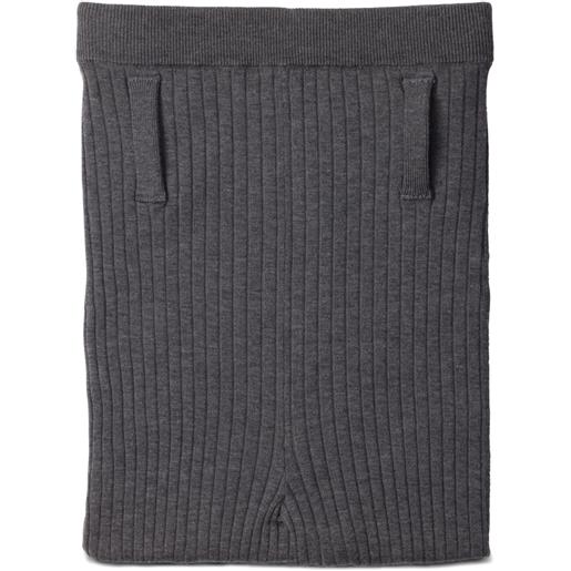 Prada collant in cotone - grigio