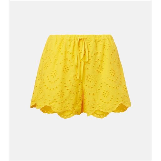 Poupette St Barth shorts in cotone sangallo