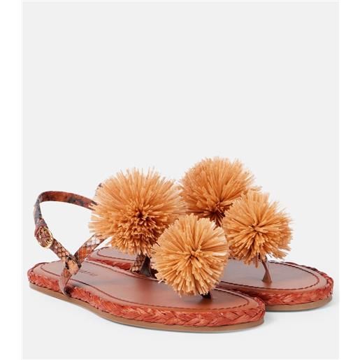 Ulla Johnson espadrillas ingrid con pelle