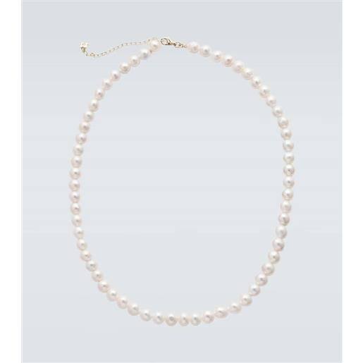 Mateo collana in oro 14kt con perle d'acqua dolce