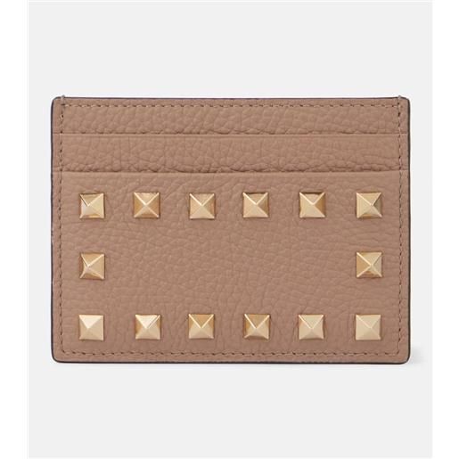 Valentino Garavani portacarte rockstud in pelle