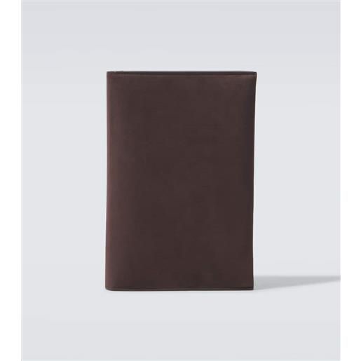 The Row porta passaporto in pelle