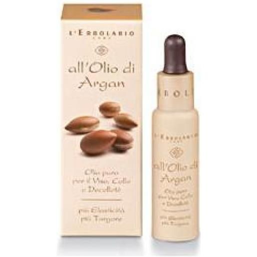 L'ERBOLARIO SB Srl olio viso collo decolleté argan puro 28ml - l\'erbolario