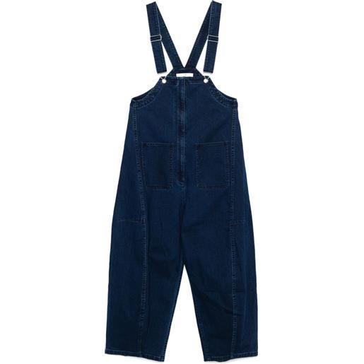 Tibi salopette denim - blu