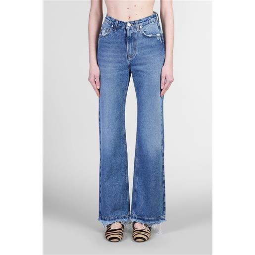Sefr jeans clara in cotone blu