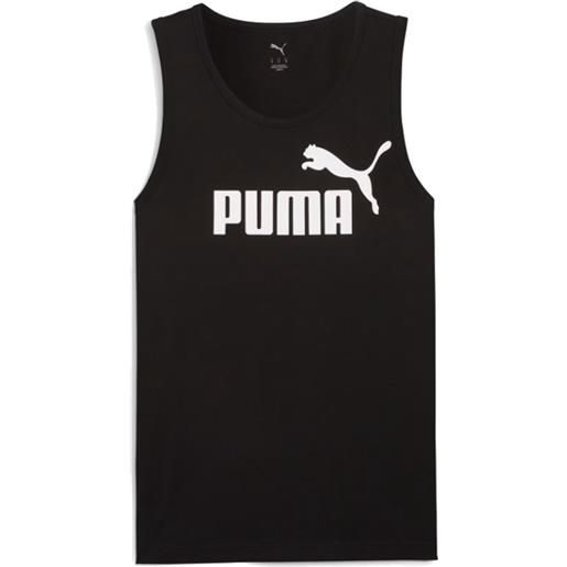PUMA canotta puma essentials no. 1 logo