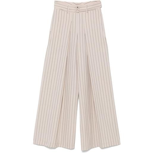 Christian Wijnants pantaloni pomello - toni neutri