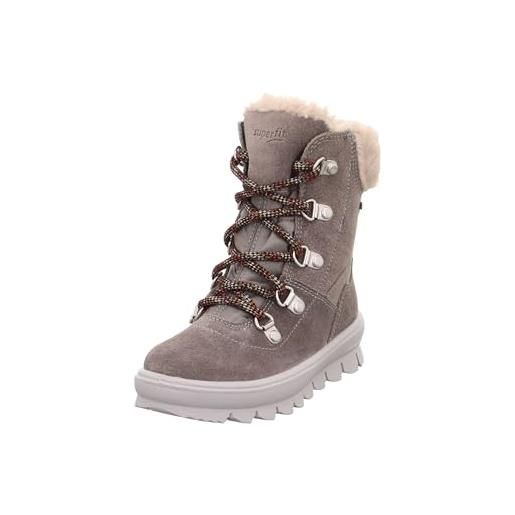 Superfit flavia warm gefütterte gore-tex, stivali da neve, grigio 2020, 31 eu