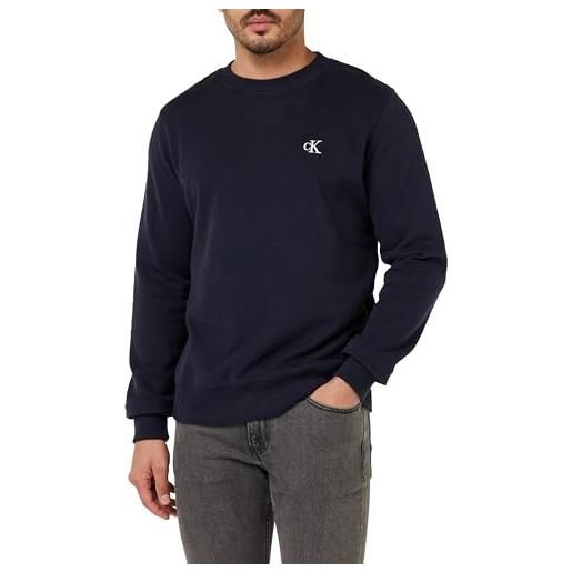 Calvin Klein ck essential reg cn j30j314536, felpe, uomo, blu (night sky), s