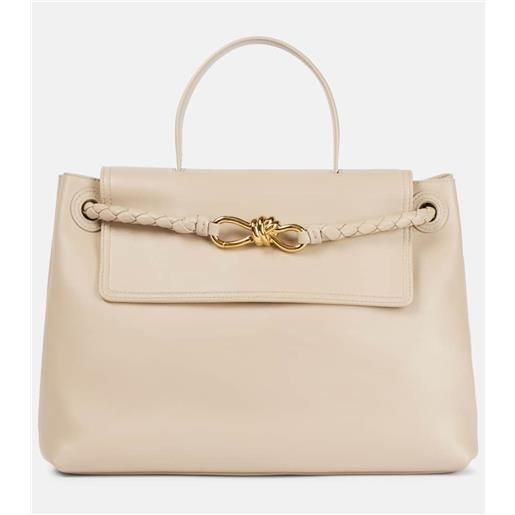 Bottega Veneta borsa ciao ciao knot medium in pelle