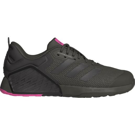 Adidas dropset 3 shadow olive/core black/lucid pink da uomo