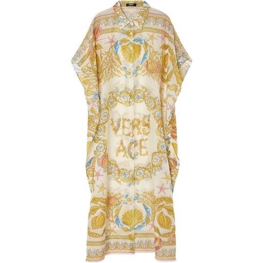 Versace abito underwater barocco - oro