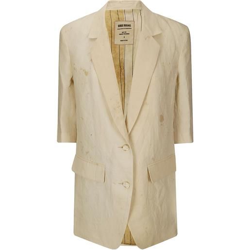 Uma Wang blazer kaly - toni neutri