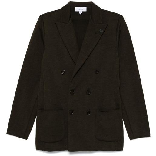 Lardini blazer in maglia - verde
