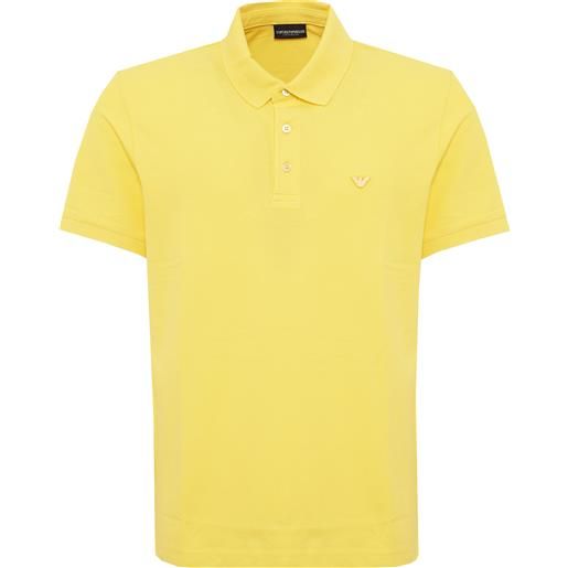 Emporio Armani polo piquet Emporio Armani swimwear habanero gold