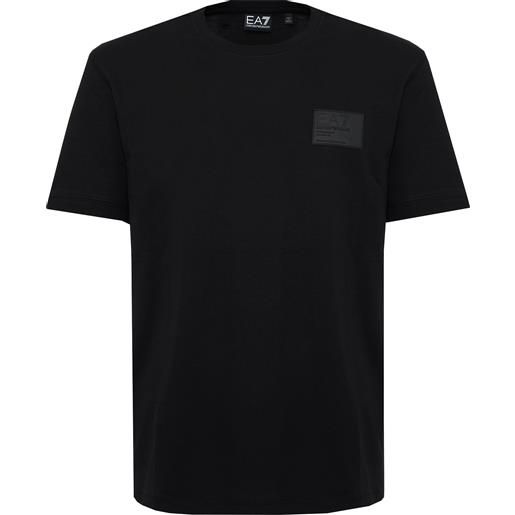 EA7 t-shirt core identity unisex in jersey di cotone black