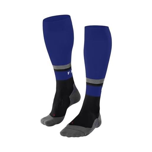 FALKE ru compression energy m kh filo funzionale con compressione 1 paio, calzini da corsa uomo, nero black-mix 3010 stripe, 39-42