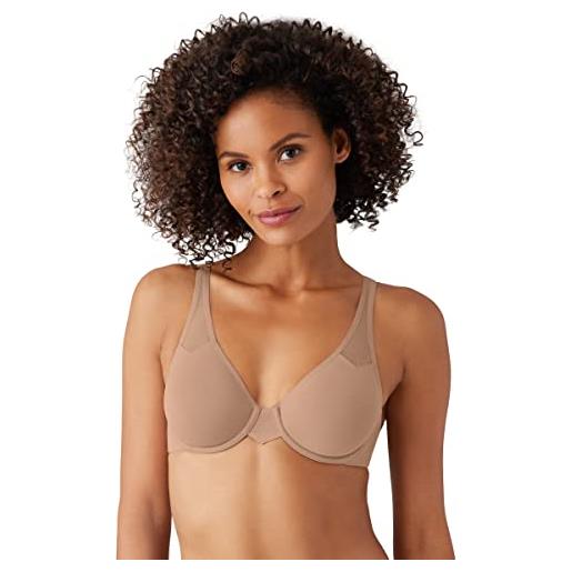 Wacoal body by 2.0 reggiseno senza cuciture sfoderato convertibile con ferretto, nero, 6d