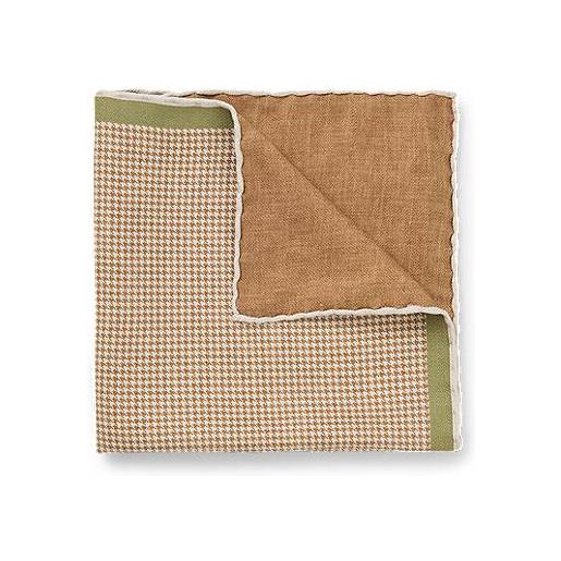 BOSS pochette in seta con stampa digitale, arancione scuro