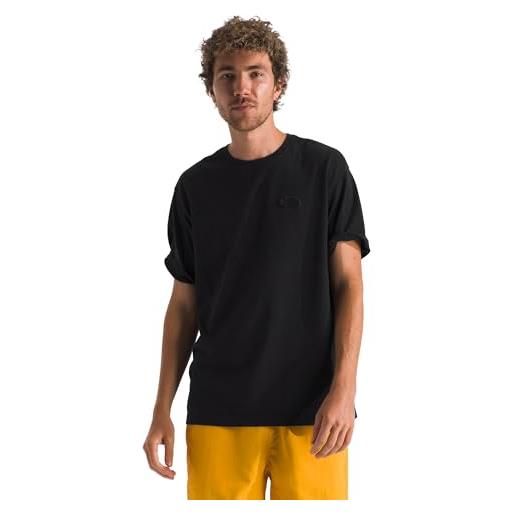 THE NORTH FACE nf0a8bvyjk3 m ss nature relaxed tee t-shirt uomo tnf black taglia s