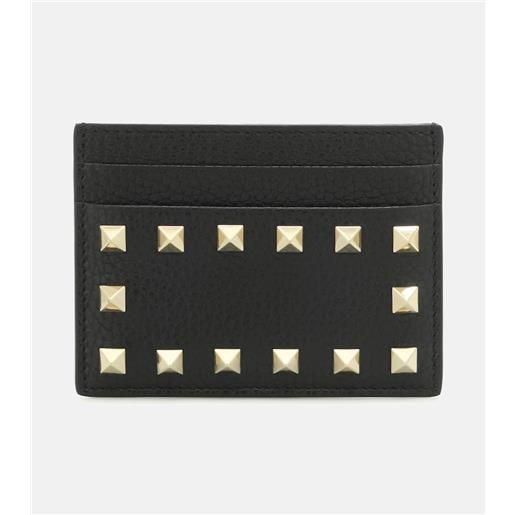 Valentino Garavani portacarte rockstud in pelle