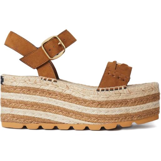 Stella McCartney espadrillas gaia - marrone