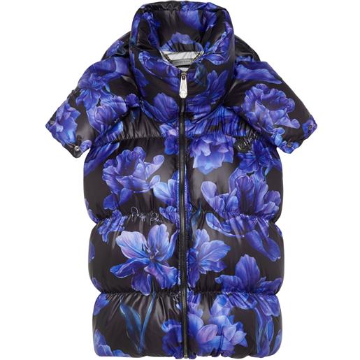 Philipp Plein gilet imbottito con stampa - nero