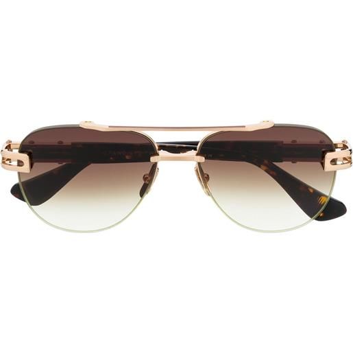 Dita Eyewear occhiali da sole stile pilota grand-evo two - marrone