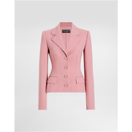 Dolce & Gabbana giacca dolce monopetto in crêpe di lana