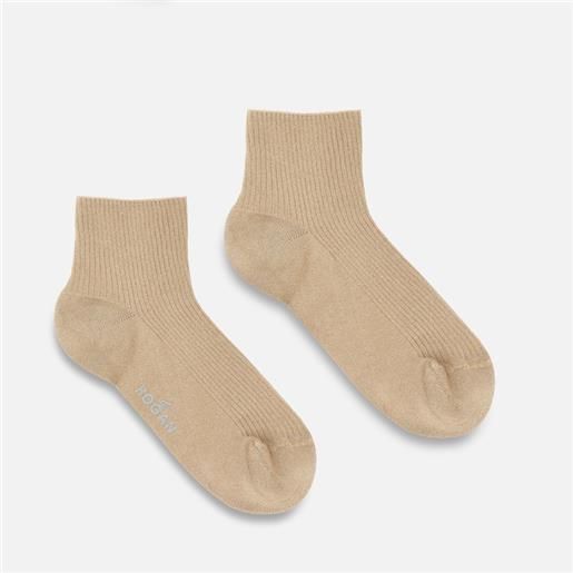 Hogan donna calze, beige (taglia unica)