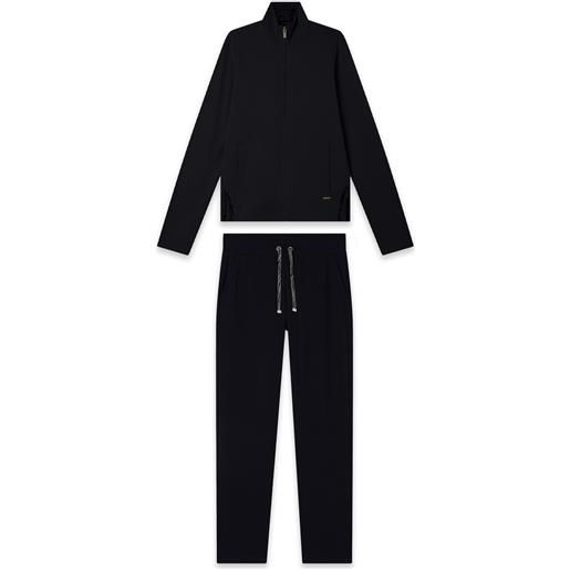 Freddy tuta donna con zip, collo alto e dettagli animalier