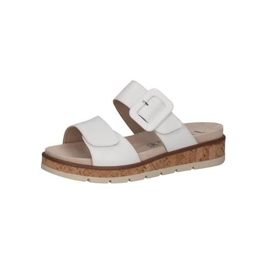 CAPRICE damen 9-27206-44, mocassino donna, white nappa, 42 eu