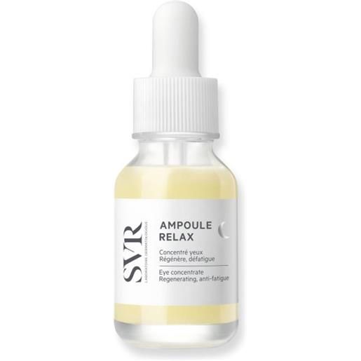 Svr ampoule relax trattamento antietà per il contorno occhi 15ml