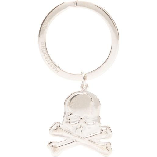 Mastermind World portachiavi con logo - argento