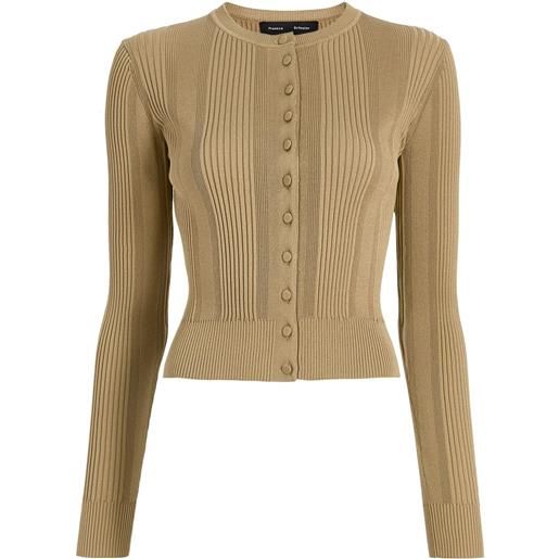 Proenza Schouler cardigan currin - toni neutri