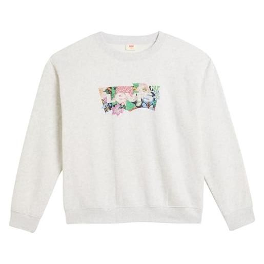 Levi's gr everyday maglia di tuta, crew coloring book f, s donna