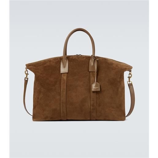 Saint Laurent borsa da viaggio in suede