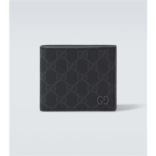 Gucci portafoglio in canvas gg