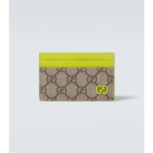 Gucci portacarte in canvas gg