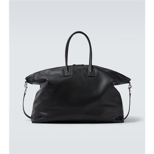 Saint Laurent borsa da viaggio giant in pelle