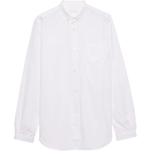 Prada camicia in popeline - bianco