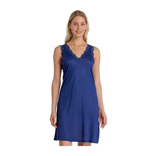 Noidinotte; more than pyjamas noidinotte - camicia da notte donna in modal spalla larga articolo timeless - 42 blu