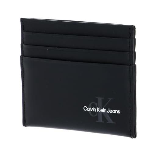 Calvin Klein ckj monogram soft cardholder 6cc black