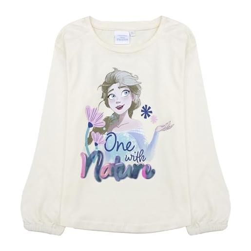 Disney Store maglietta disney frozen elsa bambina 6 anni maglia maniche lunghe in cotone 6886