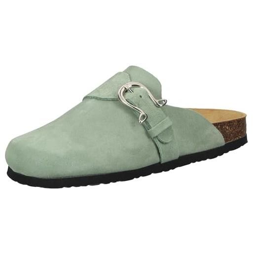 Dr. Brinkmann 600086-71, pantofole donna, verde, 38 eu