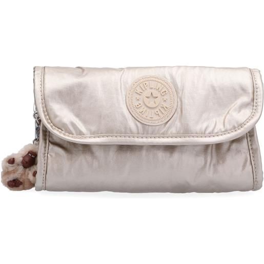 Kipling portafoglio daisee in tela con bottone magnetico