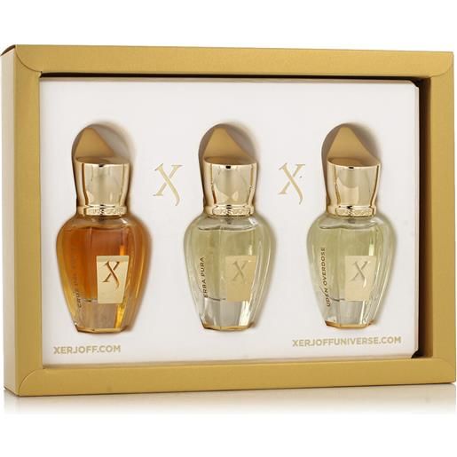 Xerjoff discovery set i parfum 2 x 15 ml + edp mini 15 ml unisex