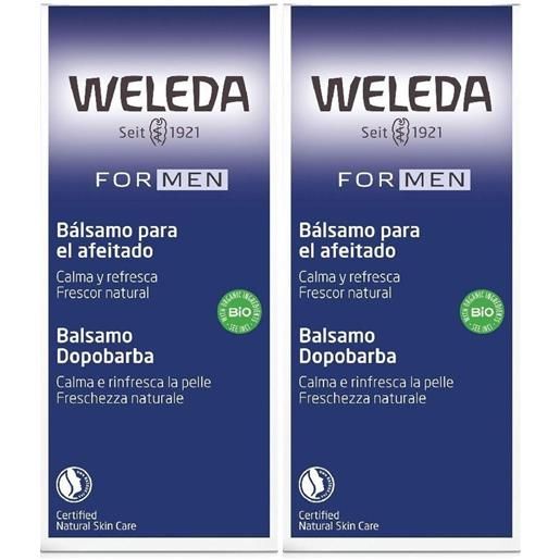 Weleda balsamo dopobarba for men 2x100 ml